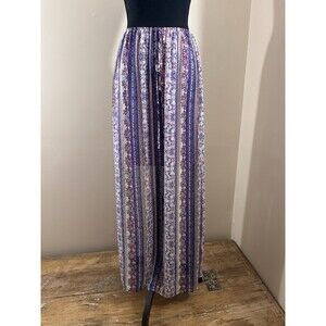 xhilaration maxi Sheer Bohemian Skirt Size S